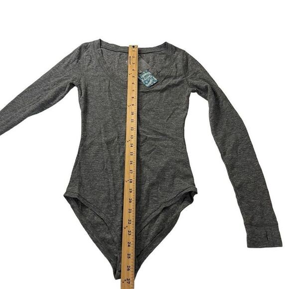 Free People Intimately Henley Thermal Bodysuit Size X Small New‎ - Picture 8 of 16
